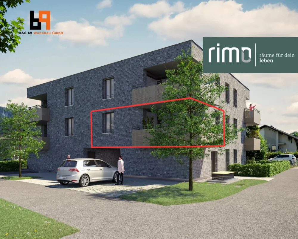 2-Zimmer-Terrassenwohnung - Altach, Löwengasse / Top 3 - Bild 1
