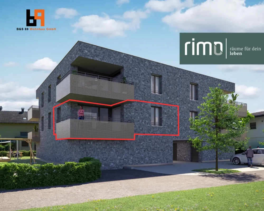2-Zimmer-Terrassenwohnung - Altach, Löwengasse / Top 4 - Bild 1