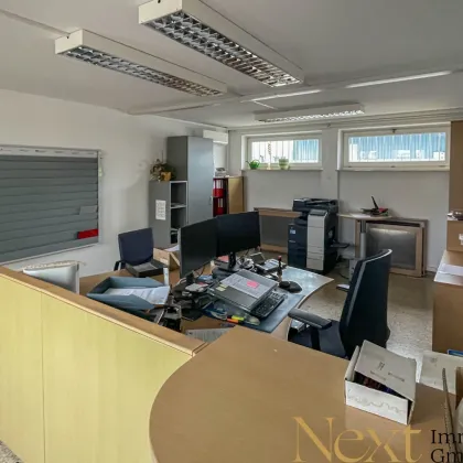 Gewerbeliegenschaft mit Lager, Büro & Freiflächen (Widmung B) in Hörsching zu vermieten! - Bild 2