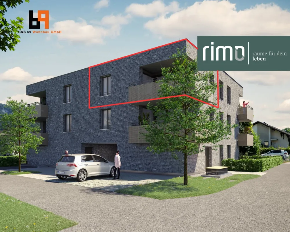 2-Zimmer-Dachgeschosswohnung - Altach, Löwengasse / Top 7 - Bild 1