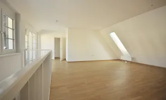Unbefristeter WG-Traum im Biedermeier-Schlössl – 5-Zimmer-Maisonette mit 2 Bädern und großzügiger Terrasse!