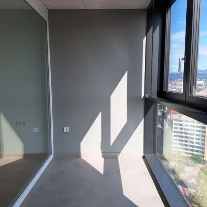 2 Zimmer Wohnung mit hochwertiger Ausstattung und Weitblick über Linz - Bild 3