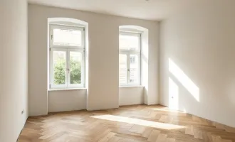 Erstbezug in U-Bahn-Nähe! Liebevoll generalsanierte 3-Zimmer-Wohnung mit Loggia und Terrasse in Gründerzeithaus