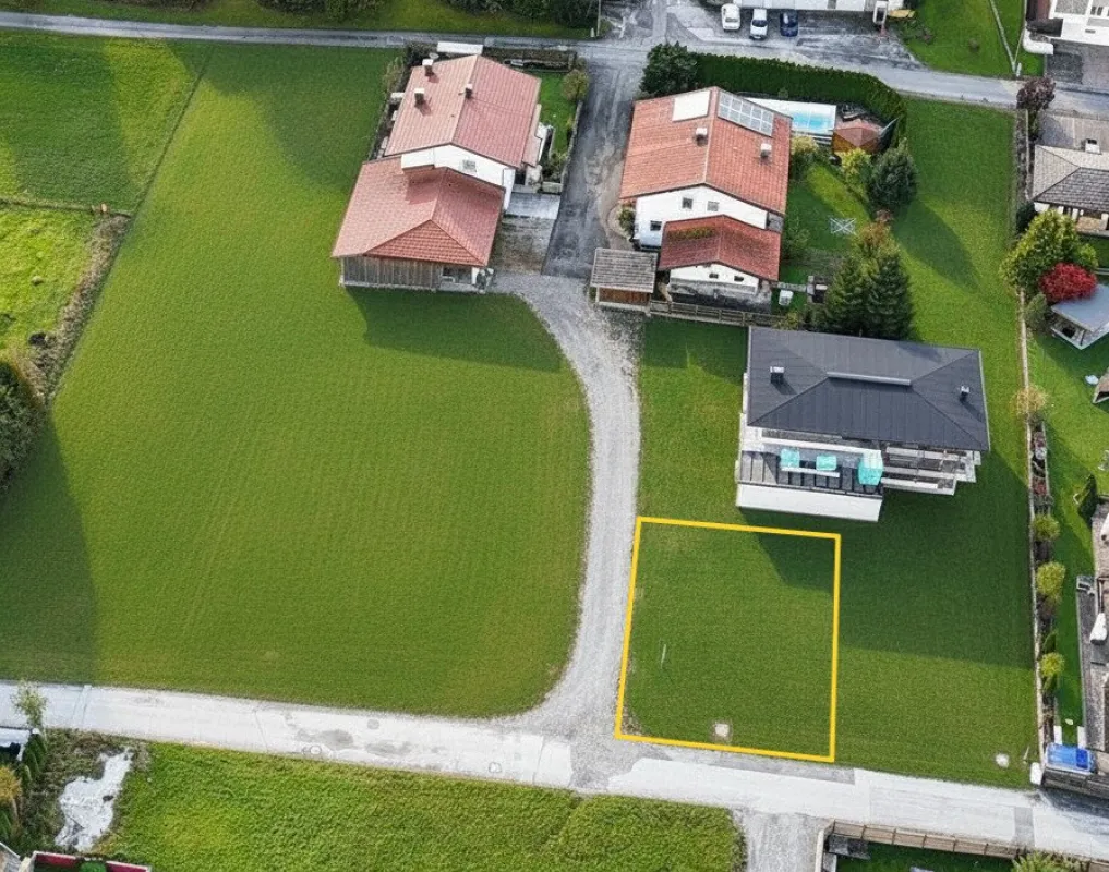 Baugrundstück in Walchsee – Ideal für Doppelhaushälfte - Bild 1