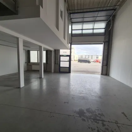 Ared Park: Lager- und Gewerbehalle mit Büro und Sektionaltor ca.142 m² - H19 - Bild 3
