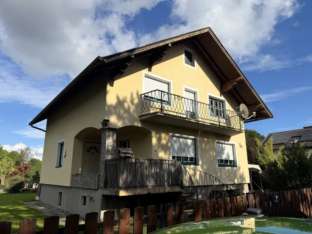 Wohntraum in Bad Fischau – Großes Grundstück, Vollkeller & neue Luftwärmepumpe - Bild 1