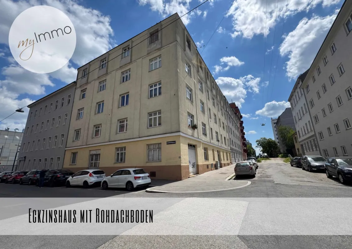 Eckzinshaus mit Rohdachboden - Bild 1