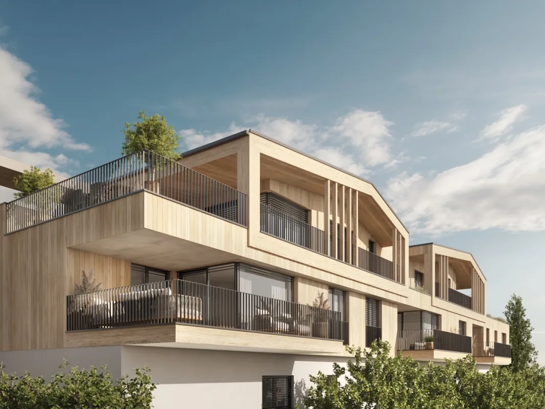 Penthouse-Feeling für Zwei – stilvolle 2-Zimmer-Wohnung mit XL-Terrasse und Weitblick - Bild 1