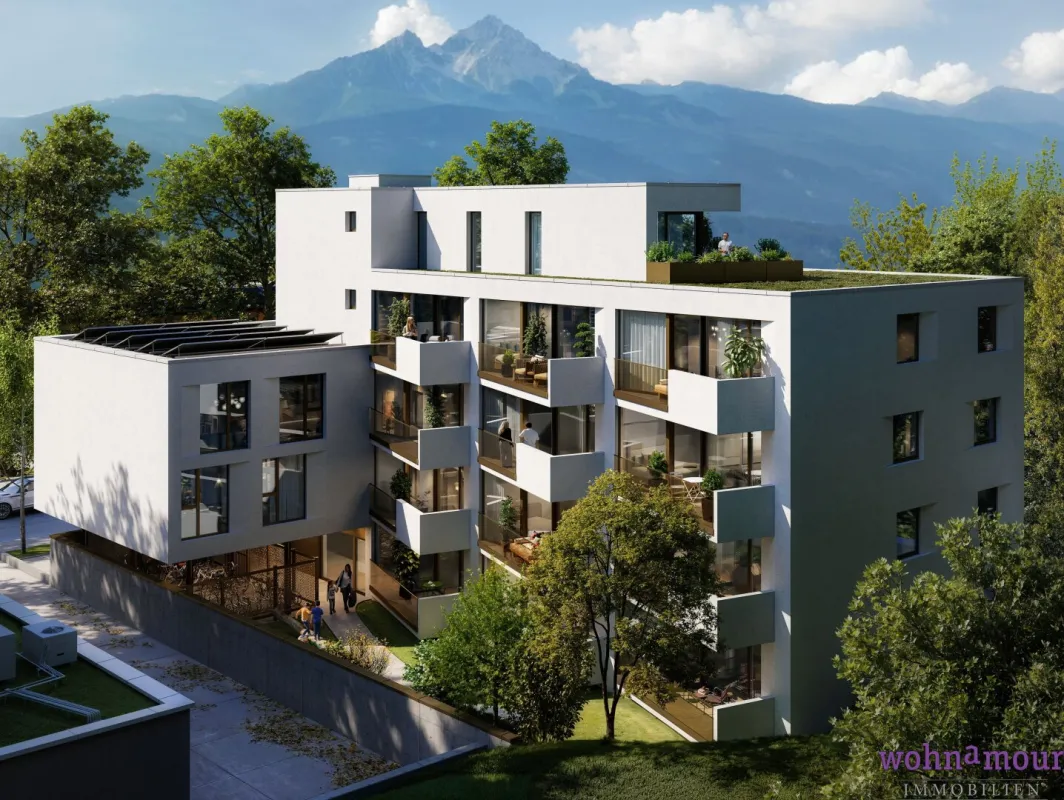 Projekt K16 Wohnen mit Stil und Zukunft im Westen von Innsbruck - Bild 1
