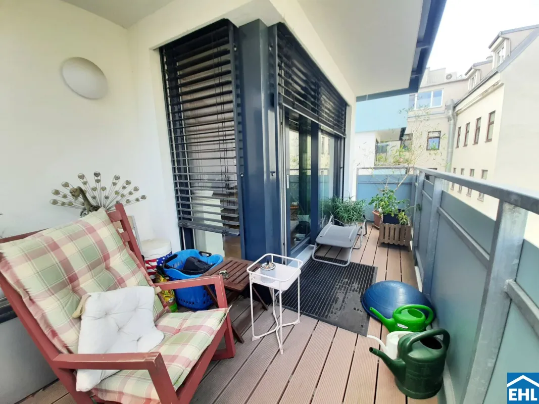 Moderne 3-Zimmer-Wohnung mit Balkon und Garagenstellplatz - Bild 1