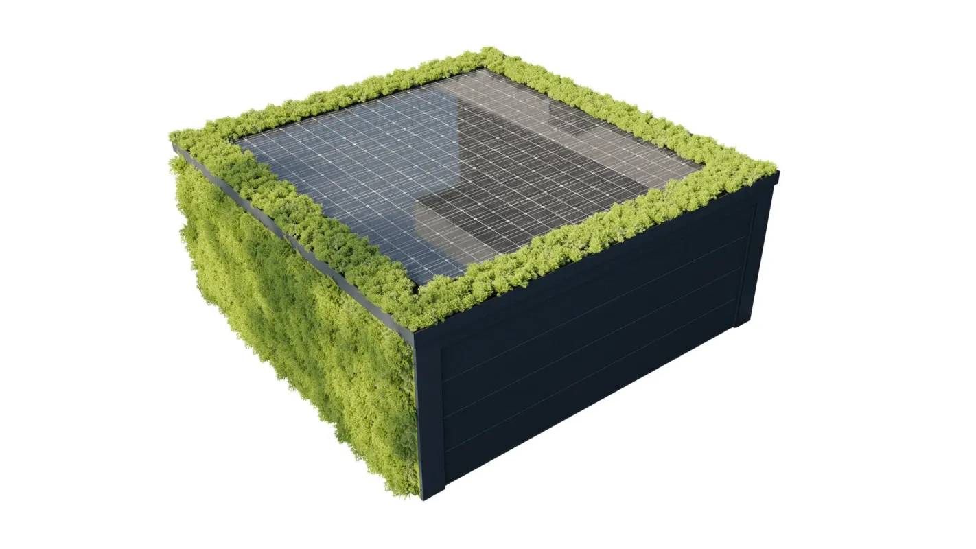 Energiegarage Green Future – Doppelgarage mit PV, Wallbox und Speicher - Bild 1