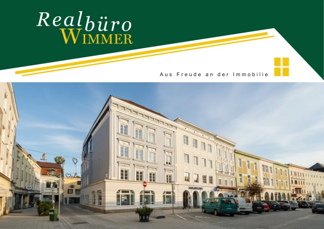 Großzügige, helle Büro- oder Praxisfläche in repräsentativem Stadthaus am Roßmarkt - Bild 1
