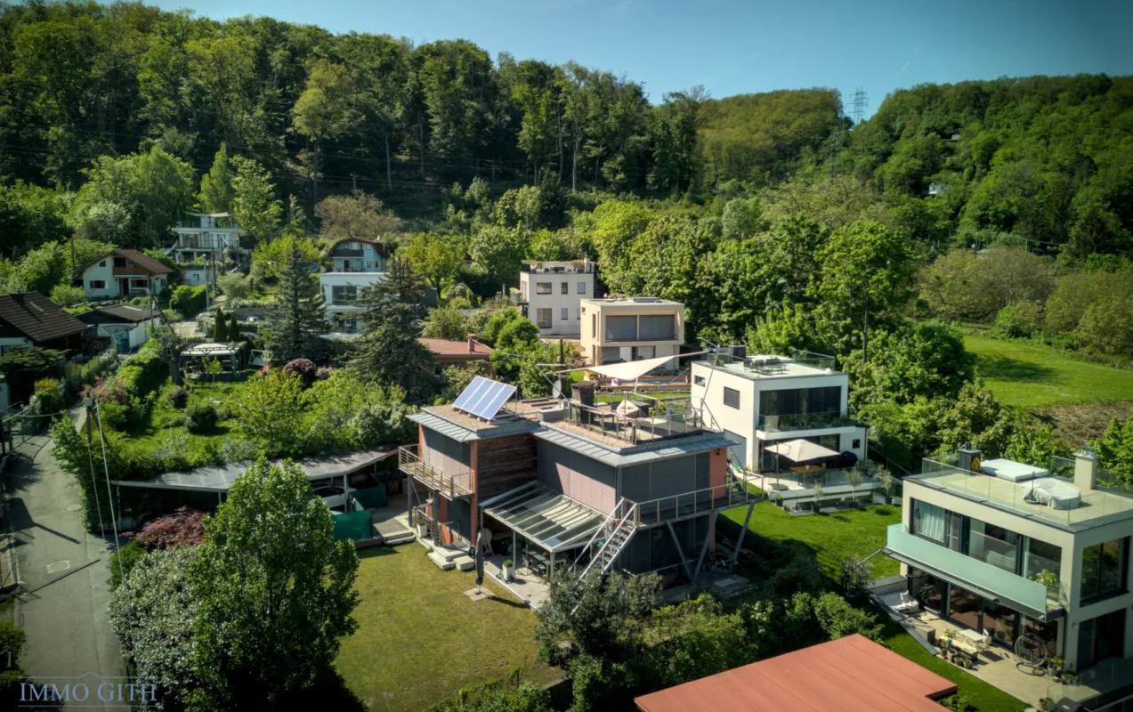 ARCHITEKTENHAUSHÄLFTE MIT GARTEN, DACHTERRASSE UND WIENBLICK – MODERNES WOHNEN IN 1130 WIEN – ZU KAUFEN! - Bild 1