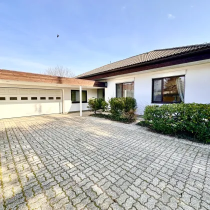 Traumhafter Bungalow ++ Villa mit Indoor-Pool ++ Weinkeller ++ Wunderschöner Gepflegter Garten ++ Perfekte Lage in Gänserndorf ++  Beeindruckende Architektur ++ Vielseitige Nutzungsmöglichkeiten ++ - Bild 2