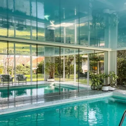 Traumhafter Bungalow ++ Villa mit Indoor-Pool ++ Weinkeller ++ Wunderschöner Gepflegter Garten ++ Perfekte Lage in Gänserndorf ++  Beeindruckende Architektur ++ Vielseitige Nutzungsmöglichkeiten ++ - Bild 3
