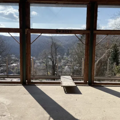 ZWEI DOPPELHAUSHÄLFTEN IM ROHBAU - PURKERSDORF mit großartigen FERNBLICK - Bild 2