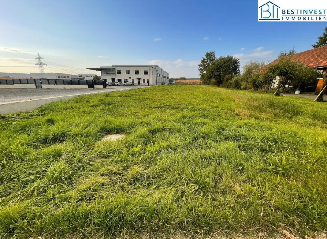 Idealer Gewerbebaugrund & Hausgrund mit top - Infrastruktur nahe Oberwart - Bild 1