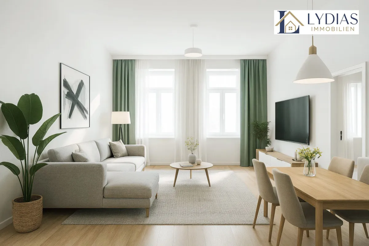 Gemütliche & helle 3-Zimmer-Altbauwohnung mit optimaler Raumaufteilung, Top Infrastruktur! - Bild 1