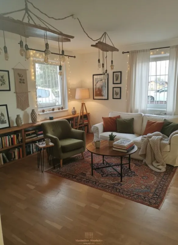 Charmante 3-Zimmer-Wohnung in Mauthausen mit Grünfläche und zwei Stellplätzen - Bild 1