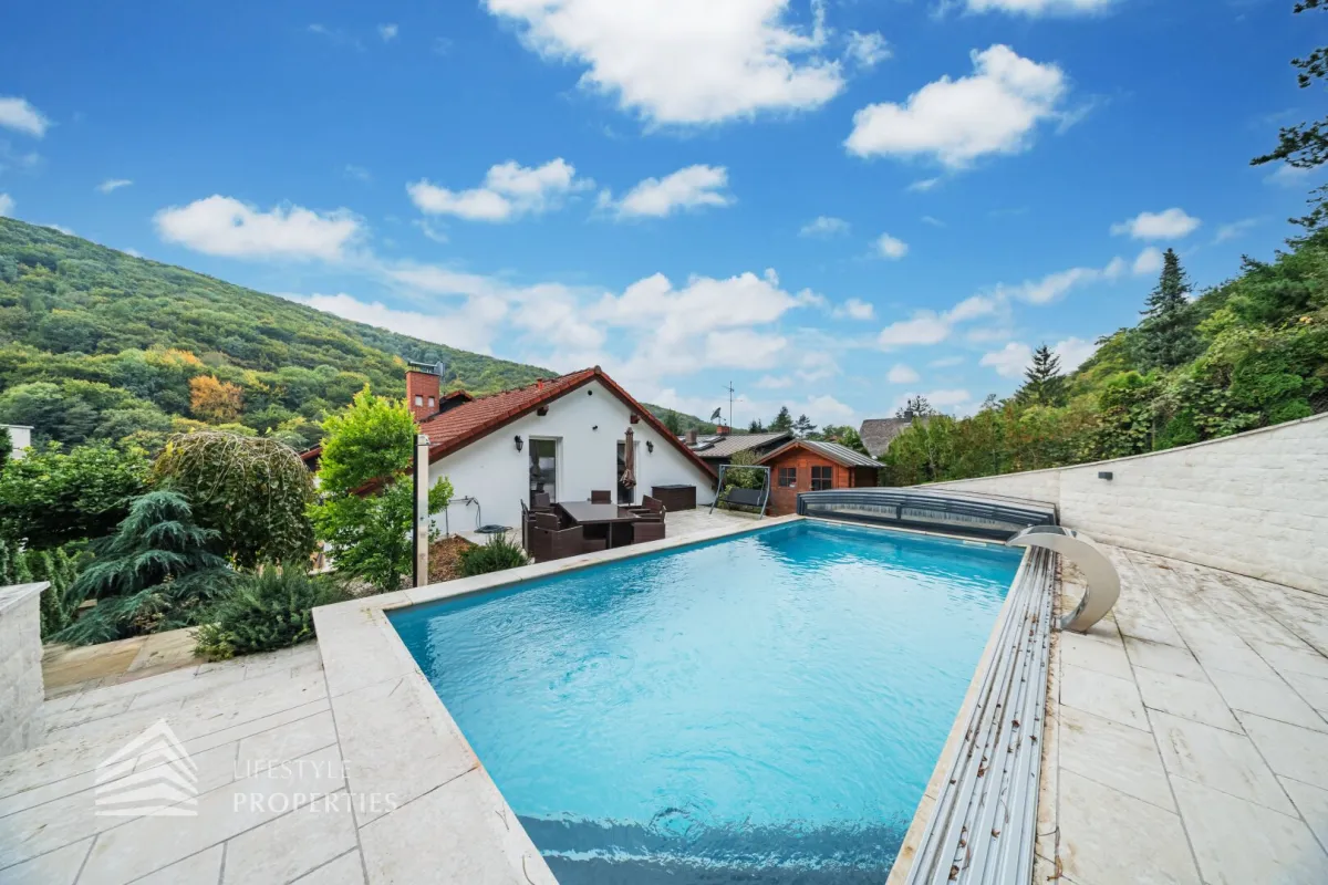 Luxuriöse Villa im Wienerwald – Beheizter Salzwasserpool, Gartenparadies & Premium-Parkmöglichkeiten - Bild 1