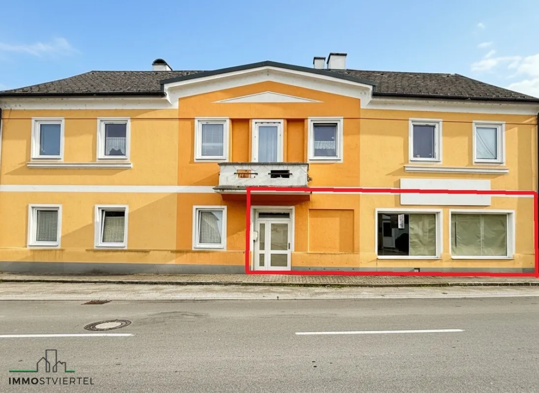 Ehemaliges Friseurstudio-Büro-Praxis in Blindenmarkt zu mieten! - Bild 1