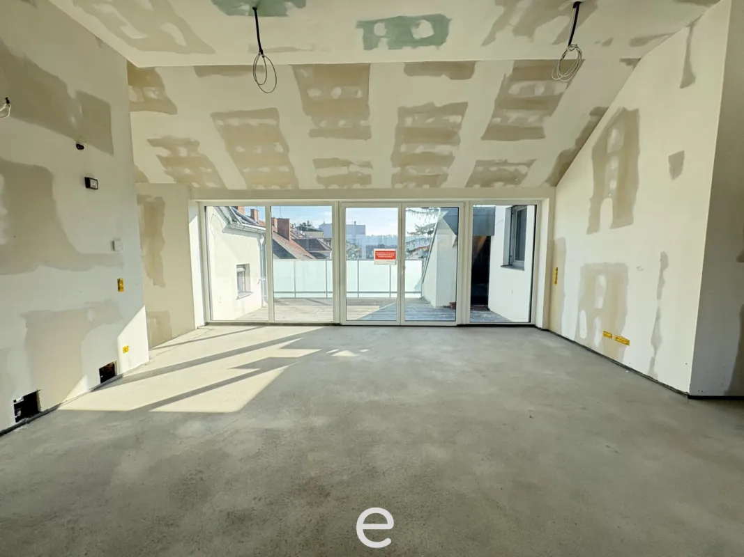 Penthouse im Edelrohbau – 97m² in Toplage, Wels Innenstadt! - Bild 1