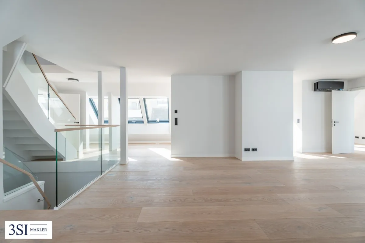 Luxus über den Dächern Wiens – exklusives Penthouse mit 360°-Panoramablick und drei Terrassen - Bild 1