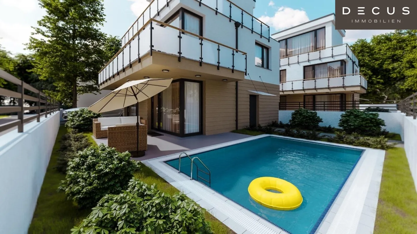 Traumhaftes Haus an der Wiener Stadtgrenze | AUBACHHAUS | SCHLÜSSELFERTIG | 4 ZIMMER + STUDIO + Keller | | 2 BALKONE | 1 TERRASSE | GARTEN | STELLPLATZ - Bild 1