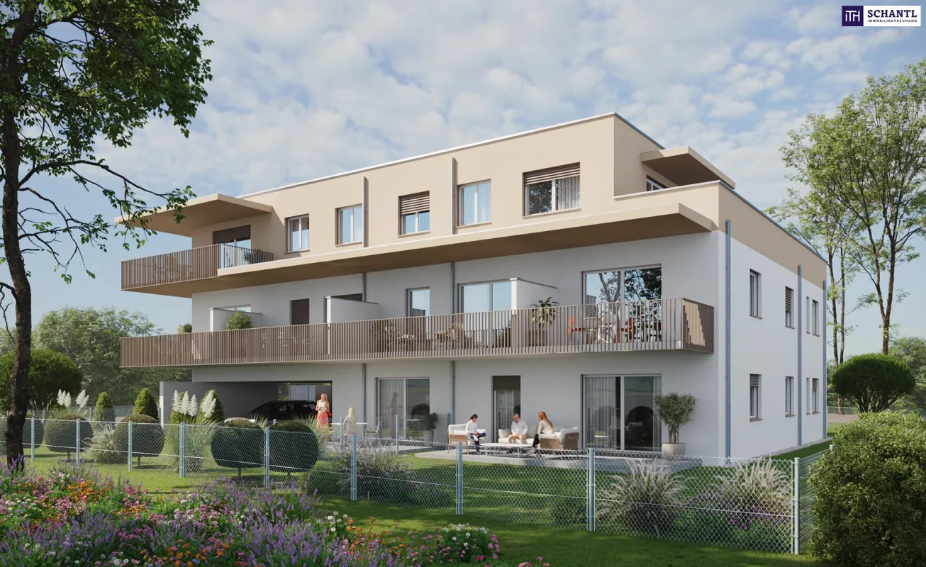 Entzückende Pärchenwohnung mit Blick ins Grüne und einem großen Balkon - in einem der schönsten Wohnbezirke von Graz -  PROJEKT FERTIGSTELLUNG JUNI 2027 - PROVISIONSFREI! - Bild 1