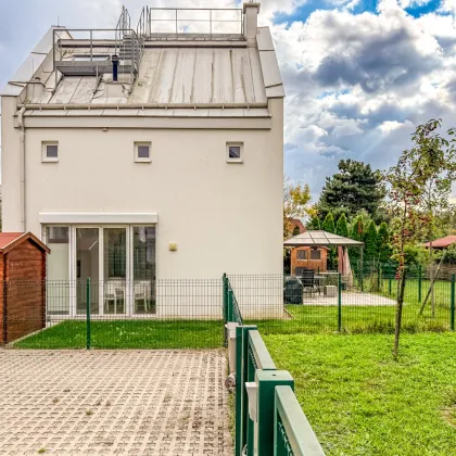 Provisionsfrei: Sehr gut ausgestattete Doppelhaushälfte mit Garten beim Theresa-Tauscher-Park! 5 Min. zum Donau Zentrum. 10 Min. zur UNO City. Parkplatz verfügbar! - Bild 3
