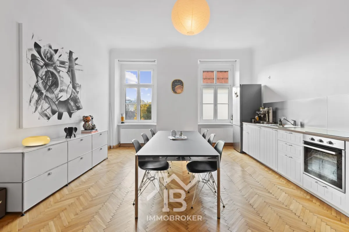 Spittelwiese - Zentrale 2-Zimmer-Altbauwohnung mit Flair! - Bild 1
