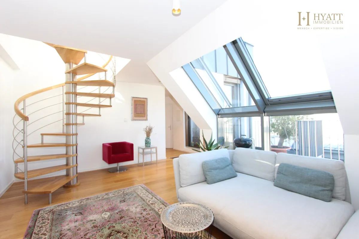 5 Zimmer Penthouse-Duplex | 360°-Panoramablick über Wien | zwei Garagenplätze Optional - Bild 1