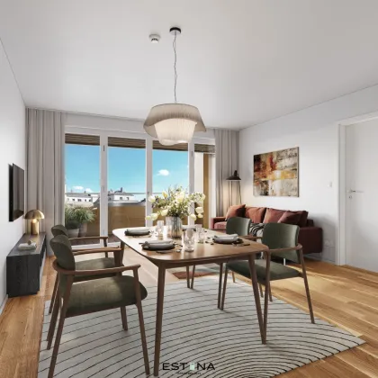 Nähe Wiener Hauptbahnhof - Familienwohnung mit Loggia und Smart-Home System - Bild 3