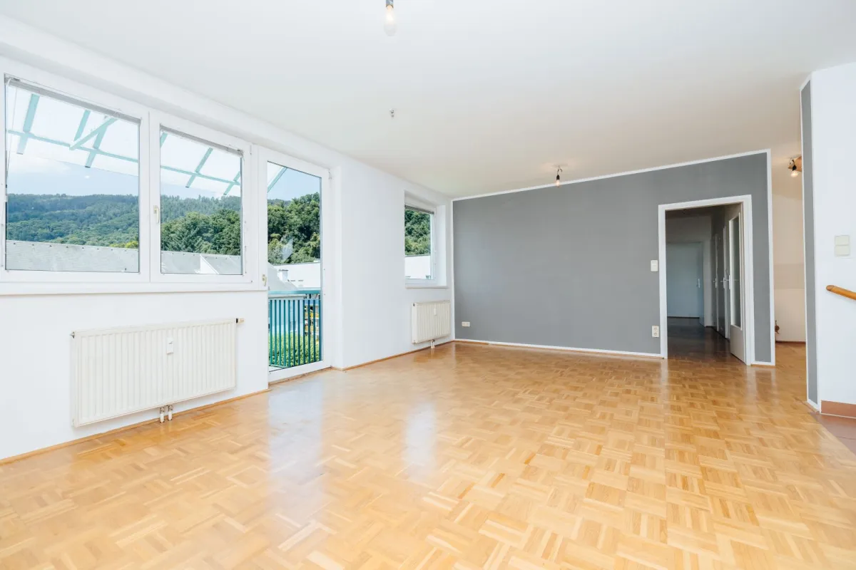 XL-BALKON (W) I BADEWANNE I SEHR HELL I PARKETT I ABSOLUTE RUHELAGE I FAMILIENFREUNDLICHER GRUNDRISS I LETZTER STOCK I TG - PLATZ I AB SOFORT I PROJEKT WOHNEN I - Bild 1