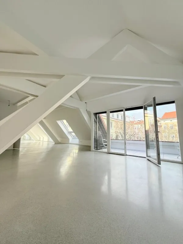 Repräsentatives Wohnen über den Dächern von Graz – luxuriöser Erstbezug mit Terrassen und der Lift fährt direkt in die diesen Wohntraum! - Bild 1