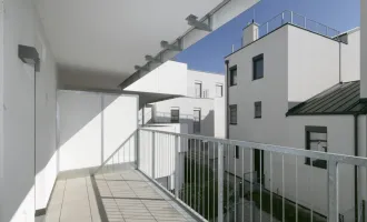 Moderne Maisonettewohnung mit kleinen Garten