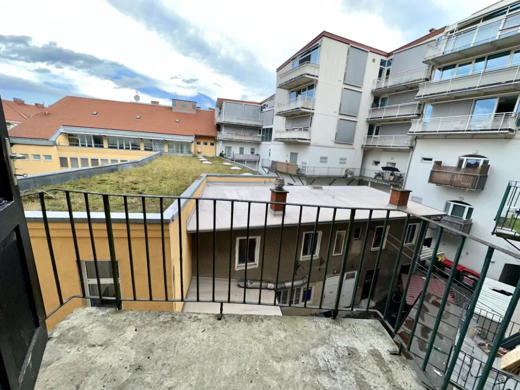 1 Monat mietfrei! 2-Zimmer-Wohnung mit sonnigem Balkon in absolut bester Lage im 1. Grazer Bezirk in der Grazbachgasse - Provisionsfrei - Bild 1