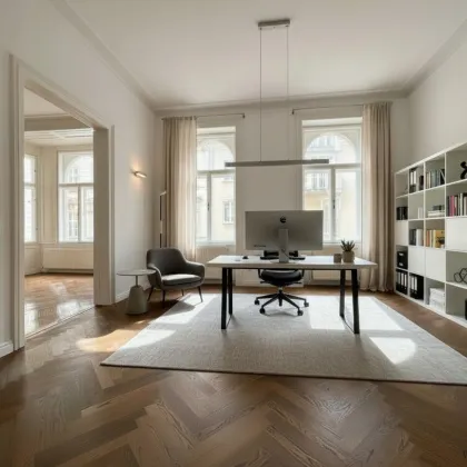Stilvolle 5-Zimmer-Altbauwohnung in der Lindengasse - Bild 3