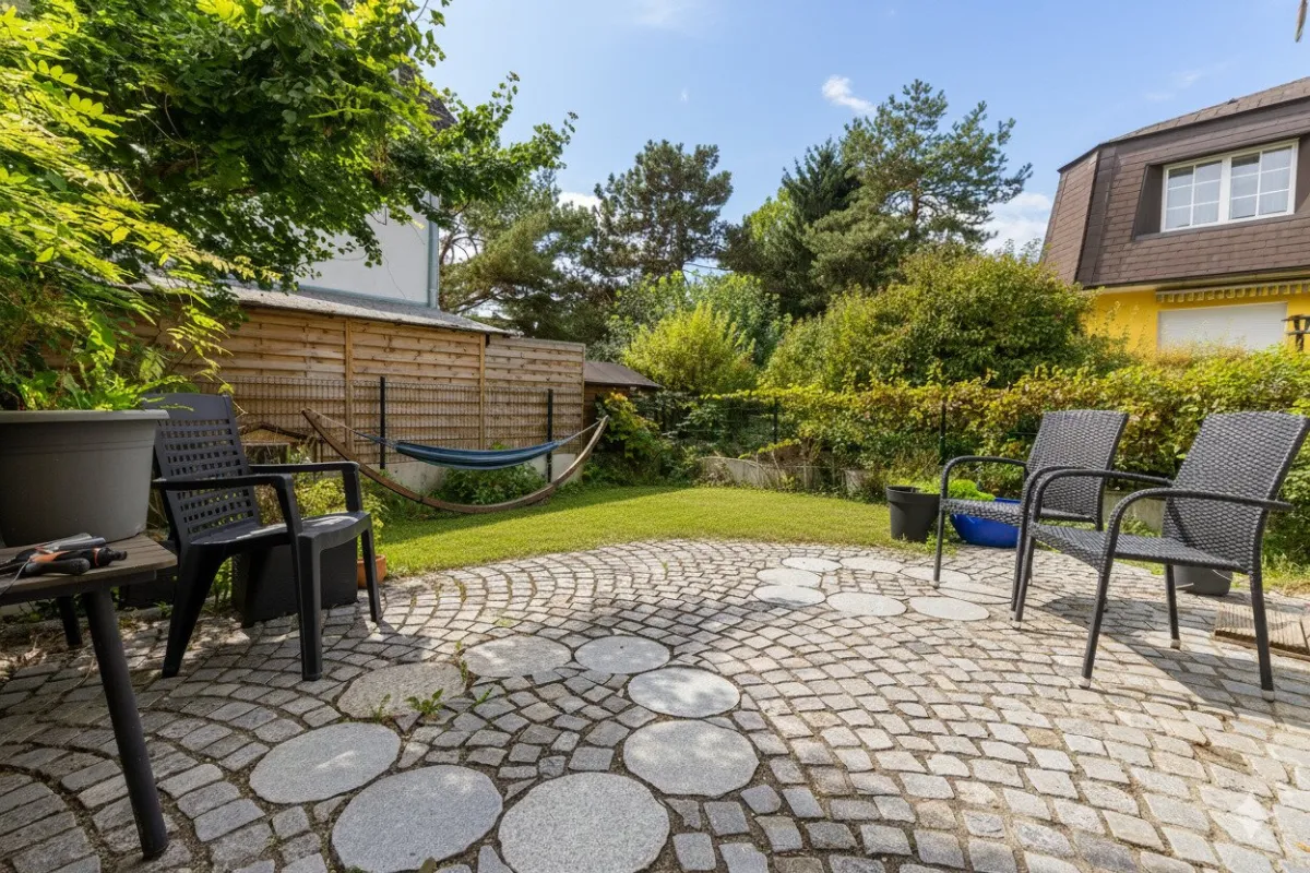 Doppelhaushälfte auf Superädifikat an der Alten Donau - Bild 1