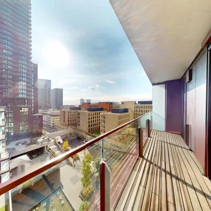 WOHNEN IM TRIIIPLE | 9.OG MIT PRATERBLICK | ROOFTOP-POOL - Bild 3