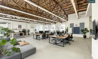 Loft in der Brotfabrik Wien mit toller Raumhöhe & riesiger Terrasse! Stellplatz verfügbar!