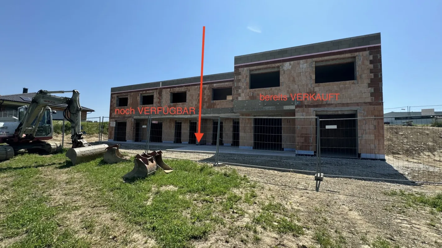 NEUBAUPROJEKT - ÜBER DER NEBELGRENZE -  DOPPELHAUSHÄLFTE  IN OBERBAIRING - ROHBAU BEREITS FERTIG GESTELLT - Bild 1