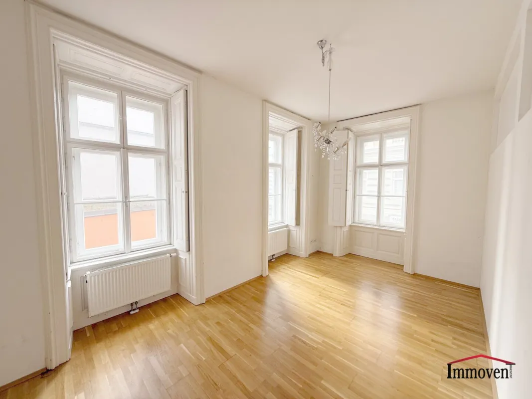 UNBEFRISTET und WG GEEIGNET -  Schöne, teilsanierte Altbauwohnung nahe Stadtpark und Karl-Franzens-Universität - Bild 1