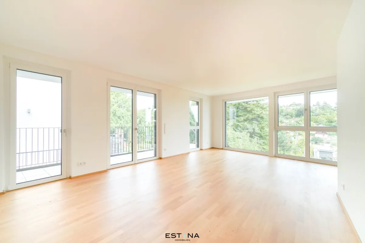 Provisionsfrei - Nähe Weinberge Döbling - Familienwohnung mit Garten und viel Stauraum - Wärmepumpen - Bild 1
