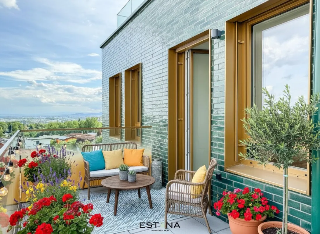 Möbliertes Apartement mit atemberaubendem Ausblick - Bild 1