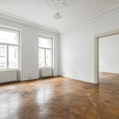 NÄHE 1. BEZIRK, DONAUKANAL UND AUGARTEN | Stilaltbauwohnung mit Potenzial | ca. 3,60 m Raumhöhe | Teils Hoflage | Rembrandtstraße - Bild 2