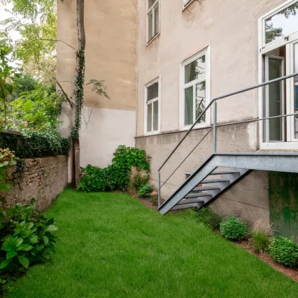 GARTENWOHNUNG NÄHE 1. BEZIRK, DONAUKANAL UND AUGARTEN | Komplett hofseitig | Sanierungsbedürftig | Rembrandtstraße - Bild 3