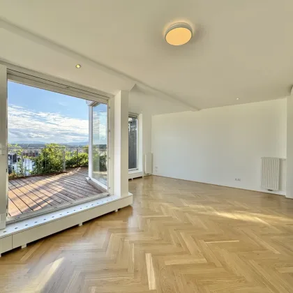 SCHÖNBRUNN-BLICK! HELLE DG-WOHNUNG MIT 2 GROSSEN TERRASSEN  NAHE U3 - Bild 2