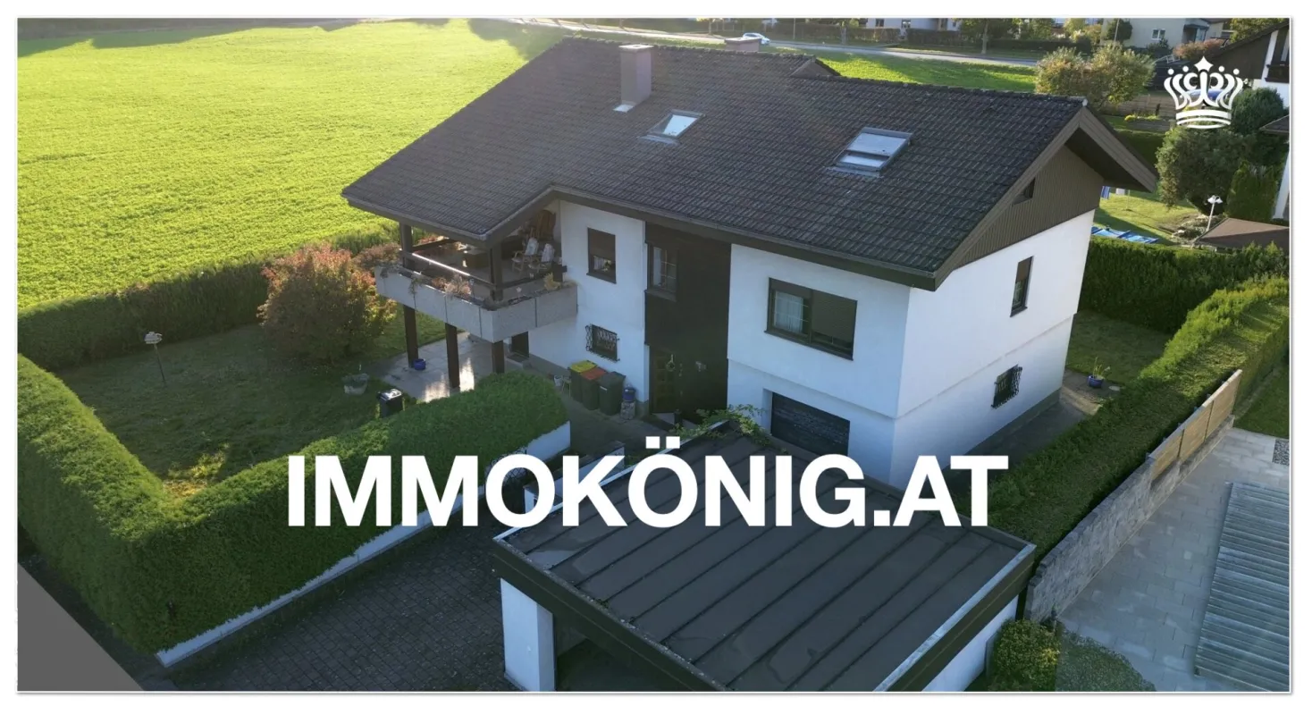 Gepflegtes Einfamilienhaus mit Pool & Doppelgarage in herrlicher Ortsrandlage - Bild 1