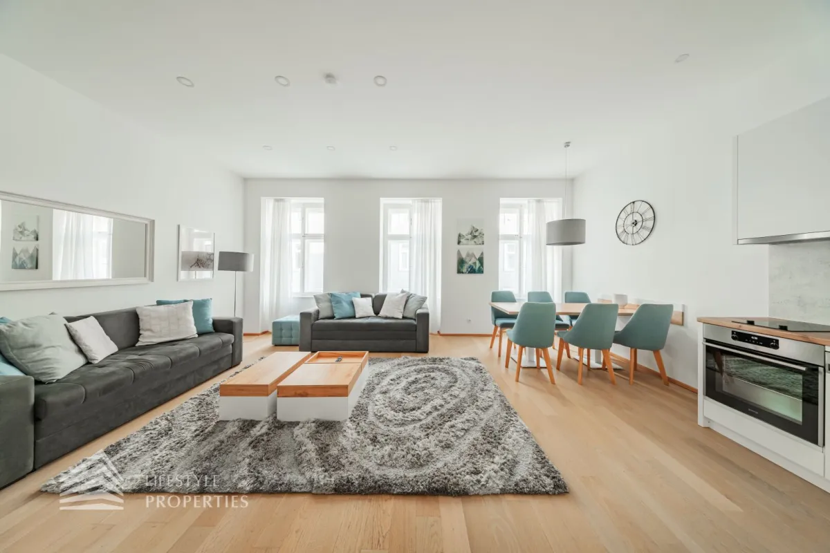 Exklusive 3-Zimmer-Eigentumswohnung mit Terrasse in ruhiger, zentraler Lage in Wien - Bild 1